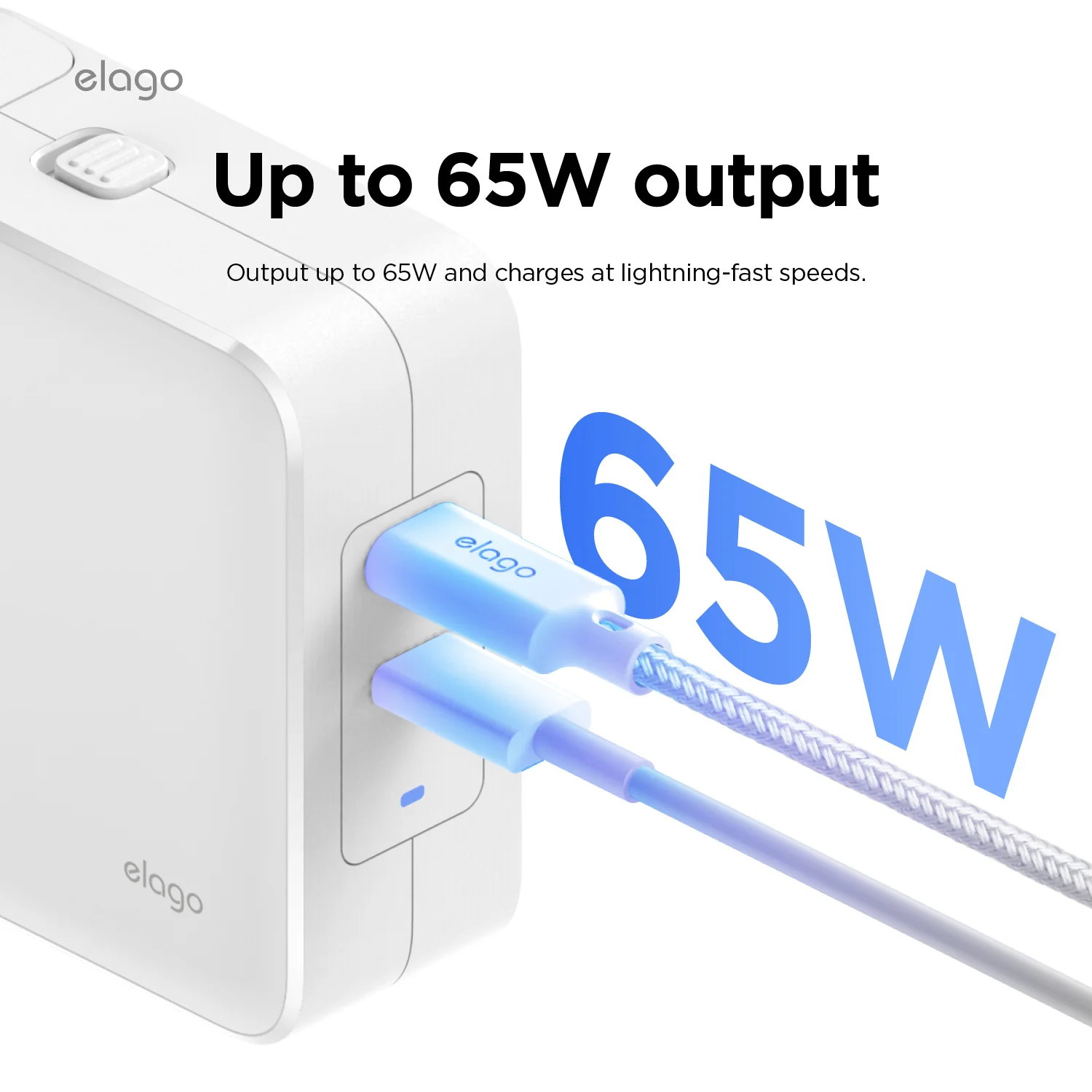 65W Dual USB-C Universal Power Adapter - Image 3