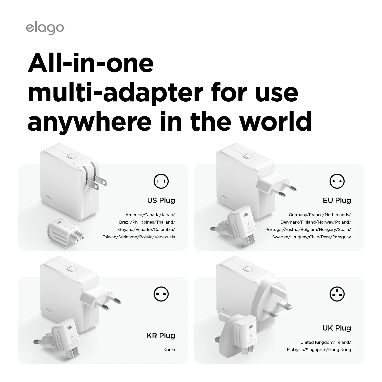 65W Dual USB-C Universal Power Adapter - Image 5