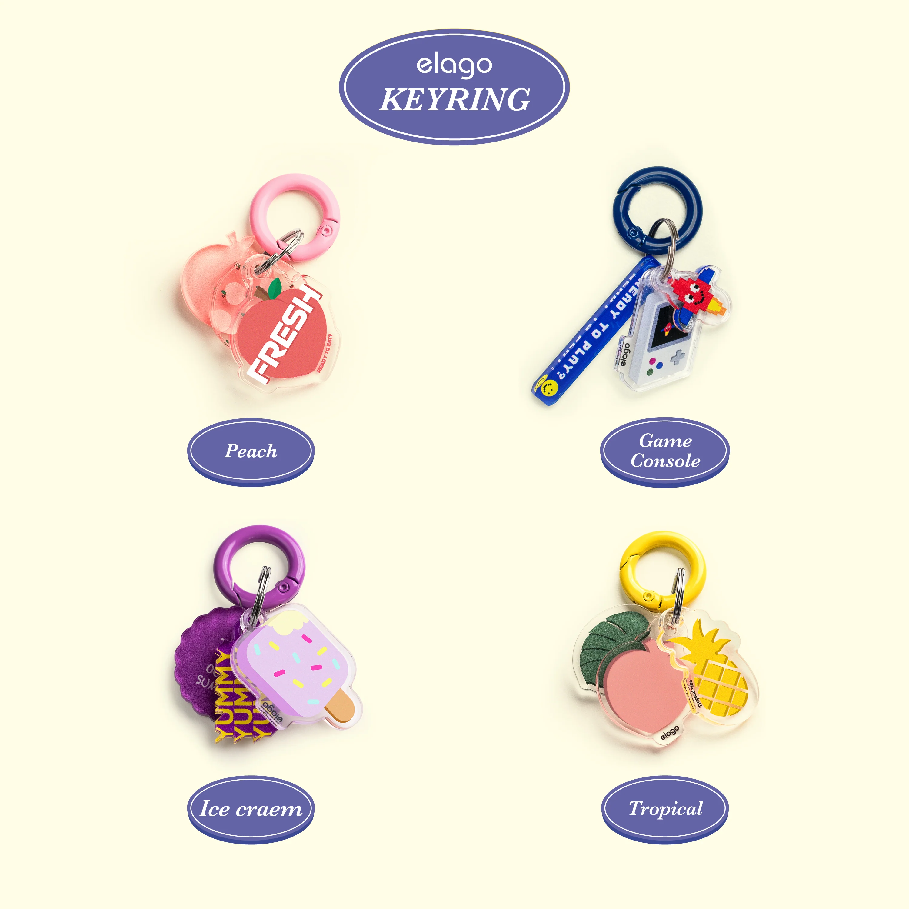 Acrylic Keyring [4 Styles] - Image 14