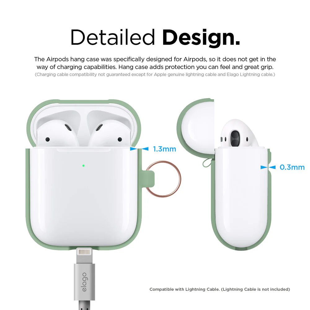 Silicone Hang Wireless Charging Case [12 Colors] - Image 4