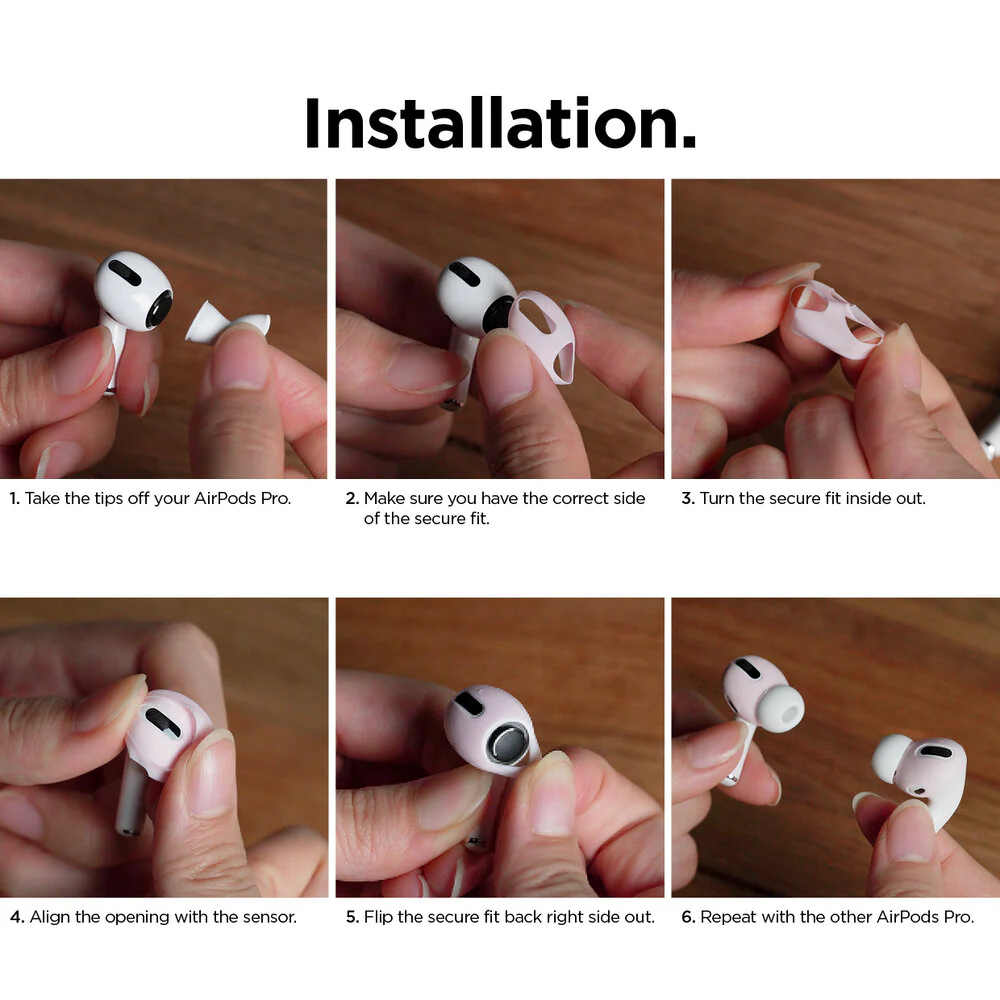 Ear Tips Cover [2 Pairs] [3 Colors] - Image 7