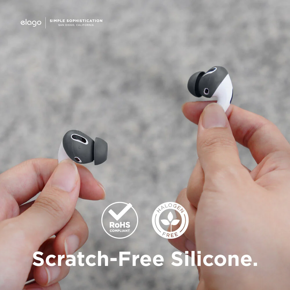 Earbuds Cover Plus with Integrated Tips [6 Pairs] [4 Colors] - Image 6