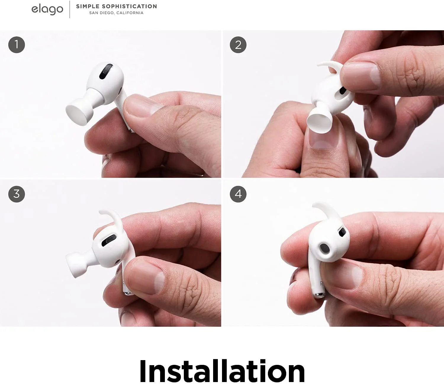 Earbuds Hook Cover [4 Pairs] [5 Colors] - Image 10