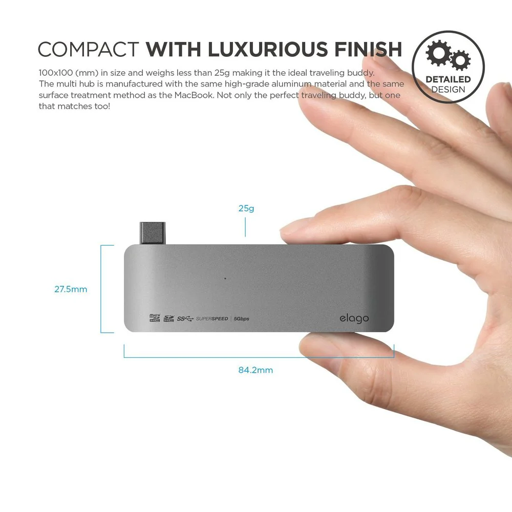 Aluminum Charging Multi Hub USB-C - Image 6