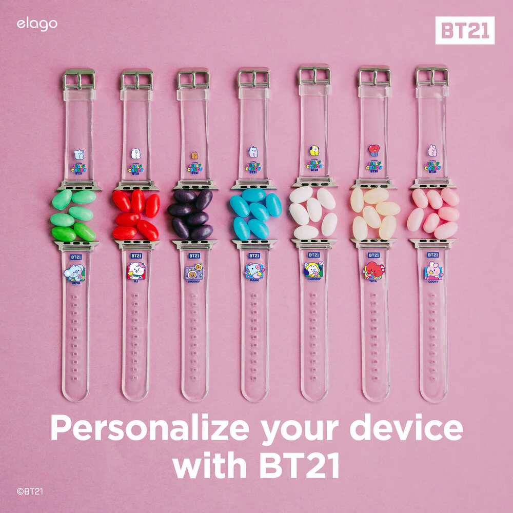 BT21 | elago 7 Flavors Strap [8 Styles] [2 Sizes] - Image 9