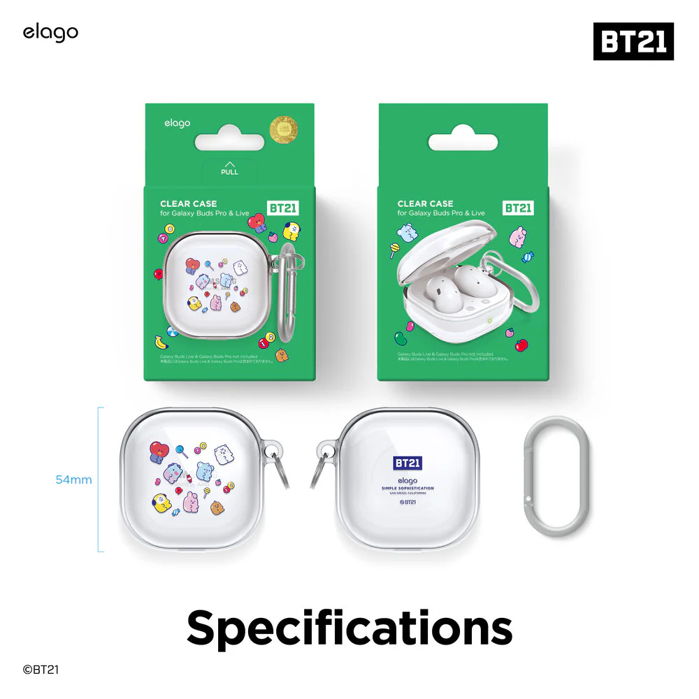 BT21 | elago Jelly Candy Case [8 Styles] - Image 15