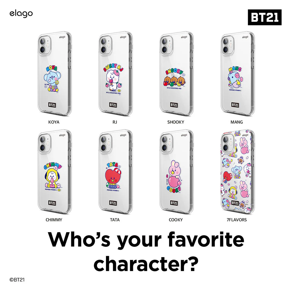 BT21 | elago 7 Flavors Case [8 Styles] - Image 16