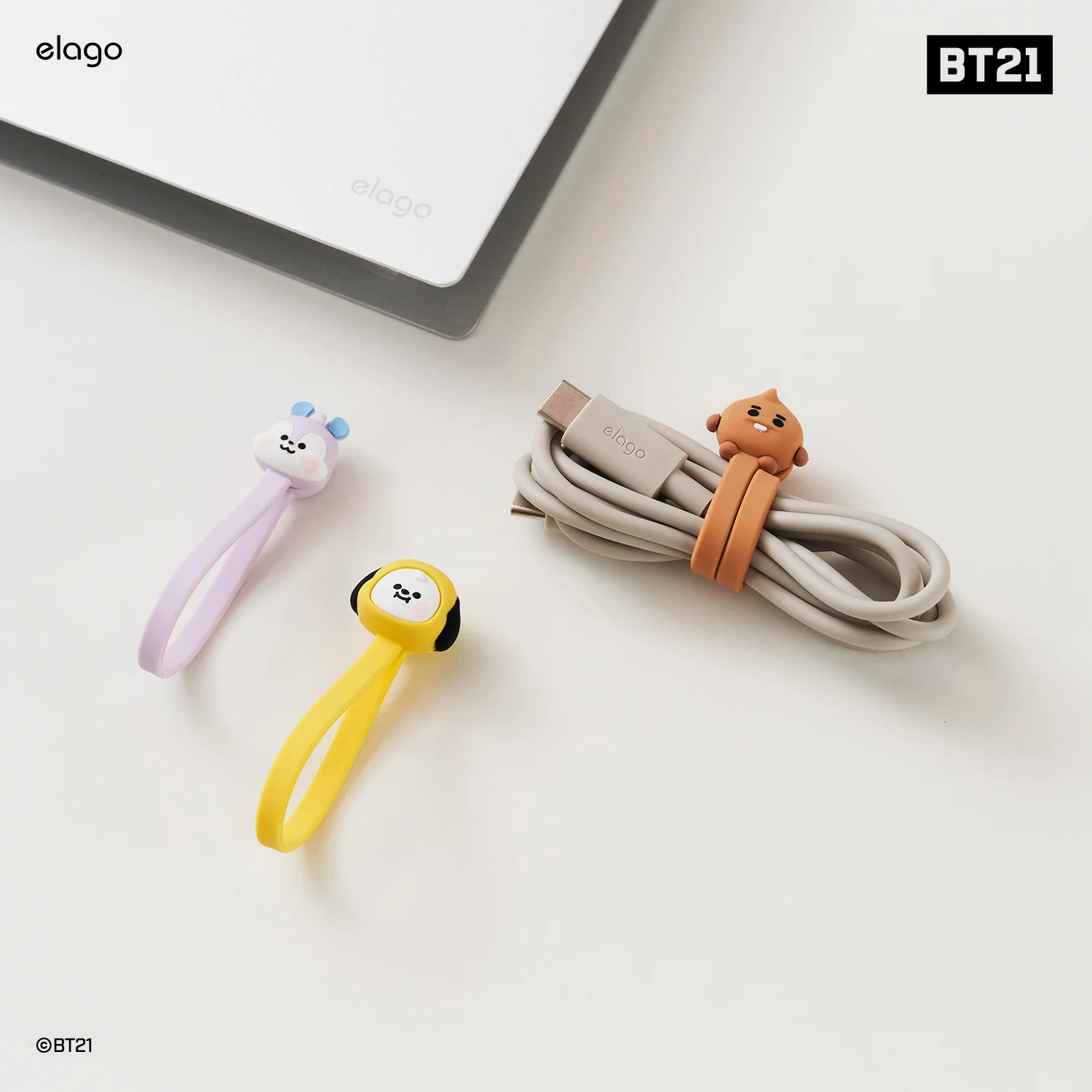 BT21 | elago Magnetic Cable Tie [7 Styles] - Image 14