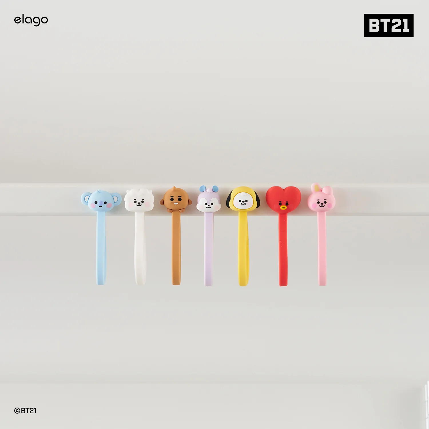 BT21 | elago Magnetic Cable Tie [7 Styles] - Image 16