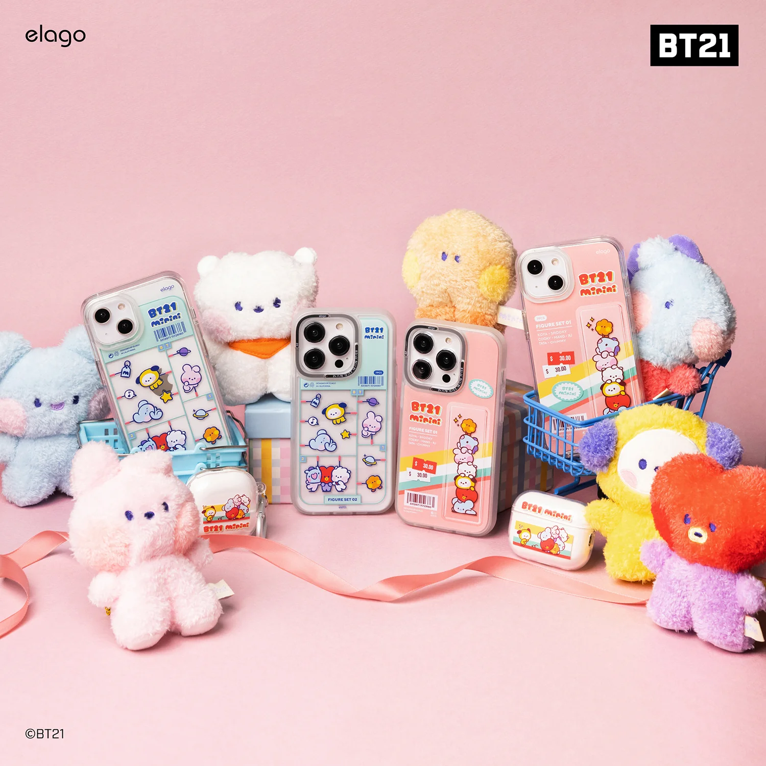 BT21 | elago Minini Case for iPhone 14 - Image 4