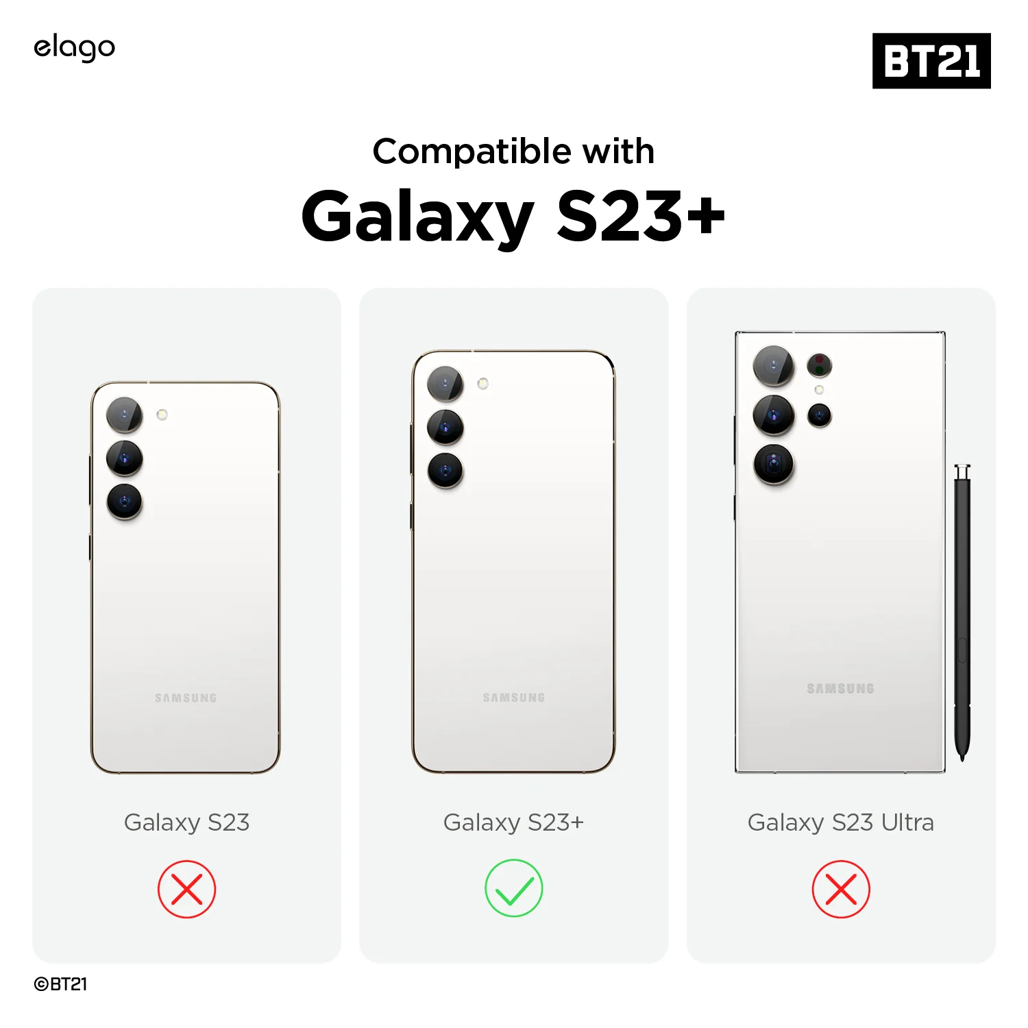 BT21 | elago Minini Case [2 Styles] - Image 5
