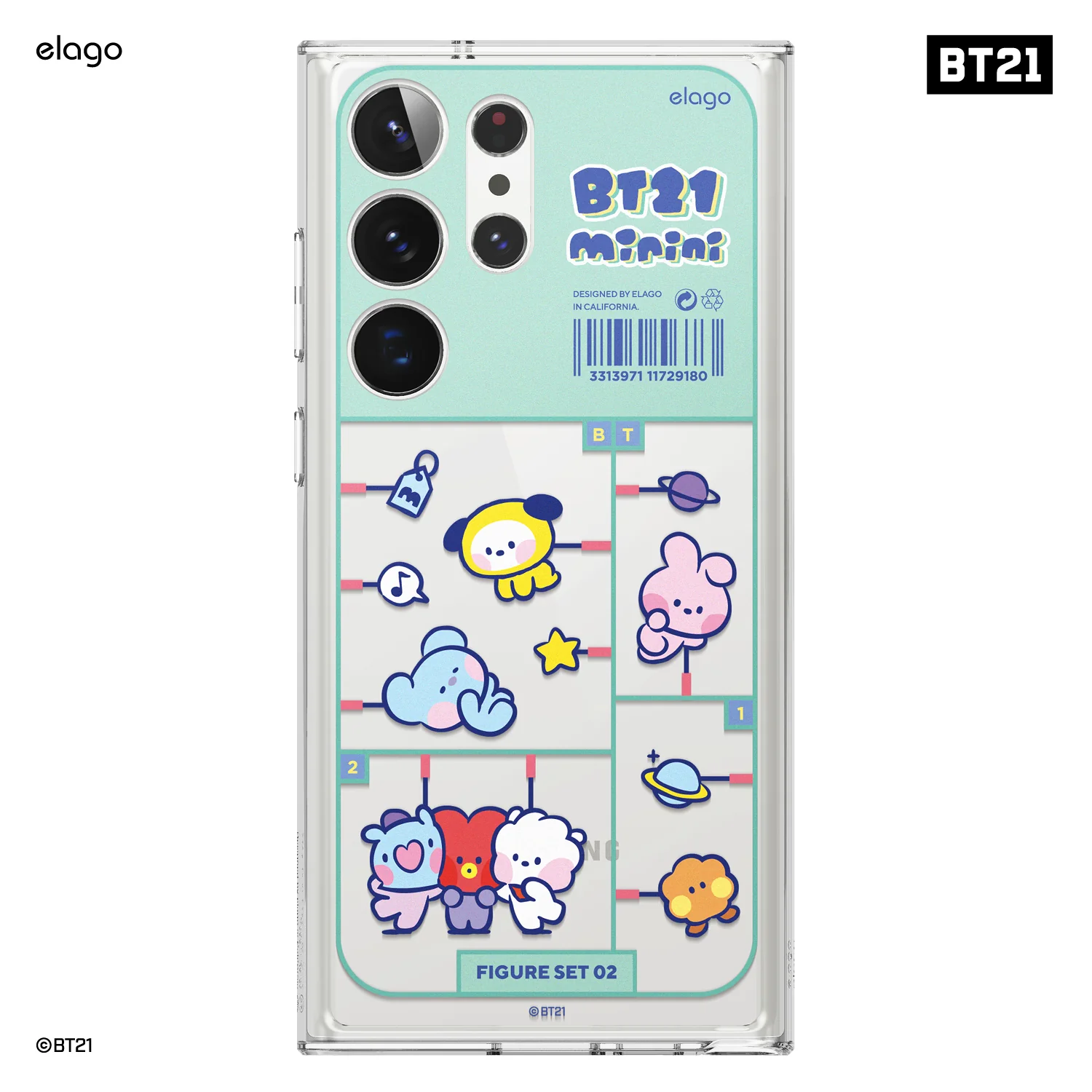 BT21 | elago Minini Case [2 Styles] - Image 2