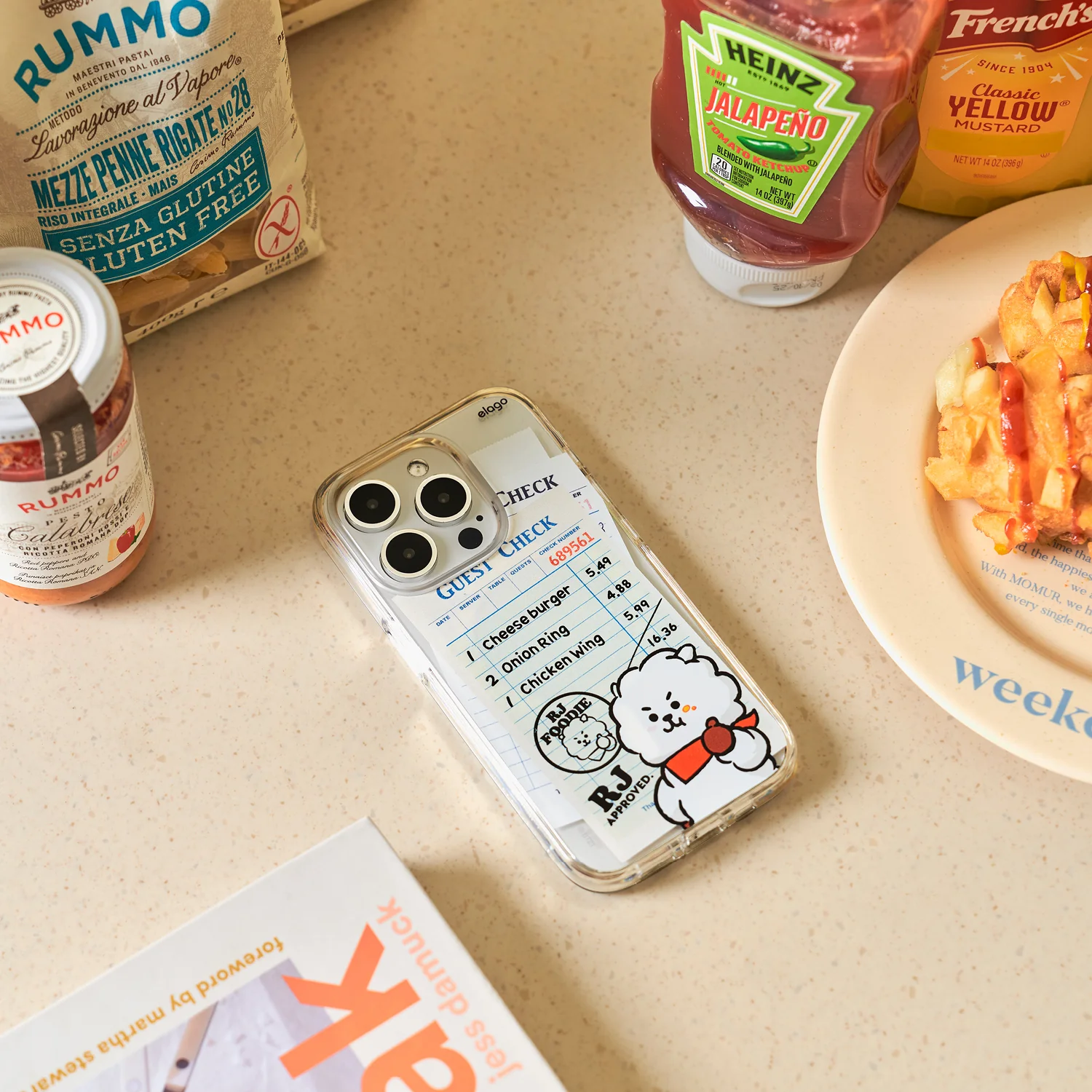 BT21  | elago RJ FOODIE MagSafe Hybrid Case for iPhone 15 - Image 8
