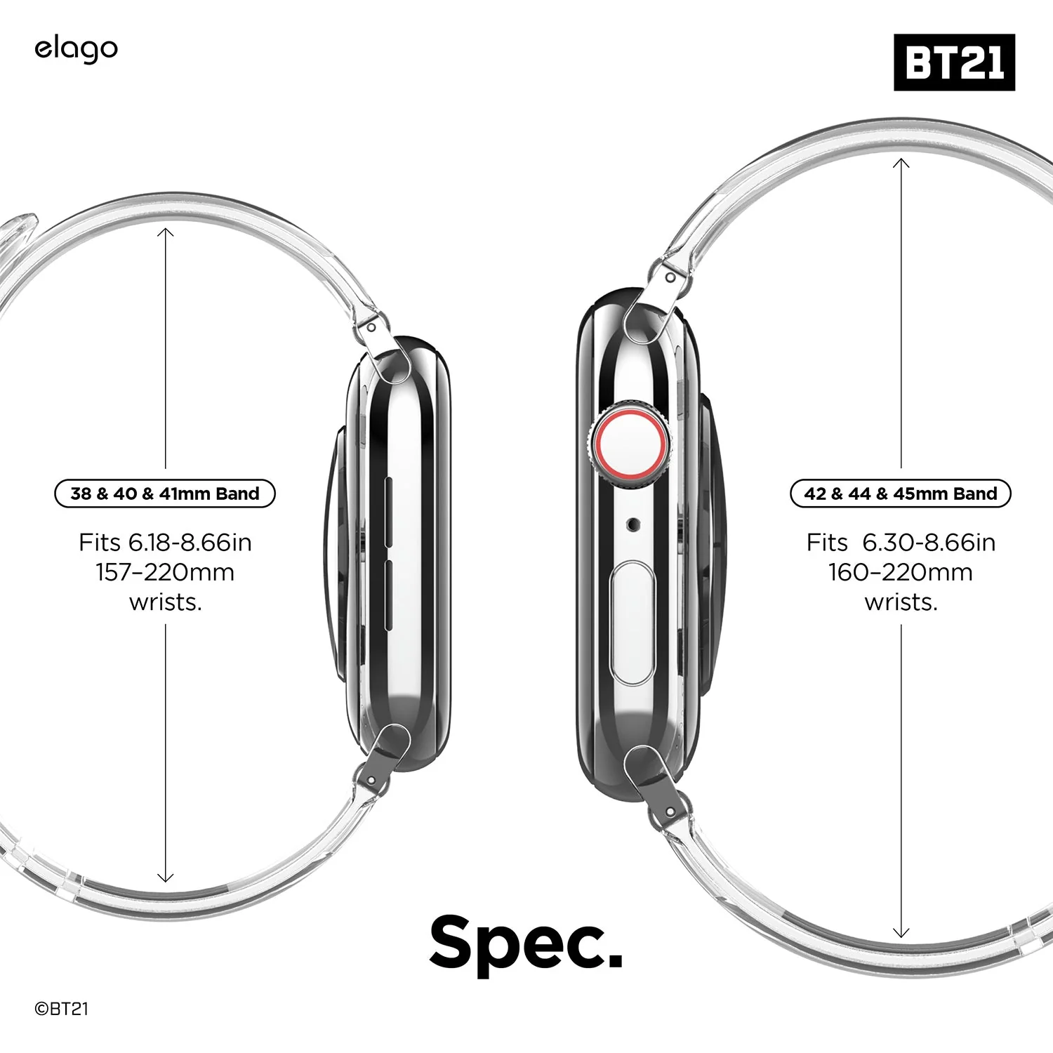 BT21  | elago The Green Planet Strap [2 Styles] [2 Sizes] - Image 7