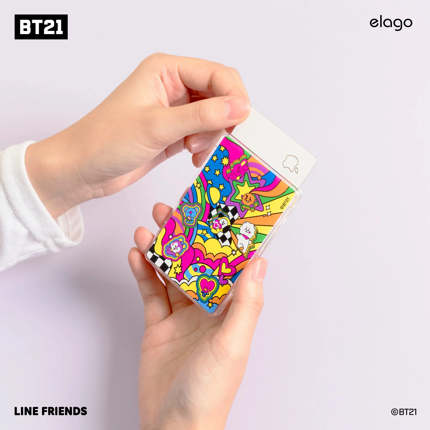 BT21 | elago Vivid Collection MagSafe Card Pocket - Image 7
