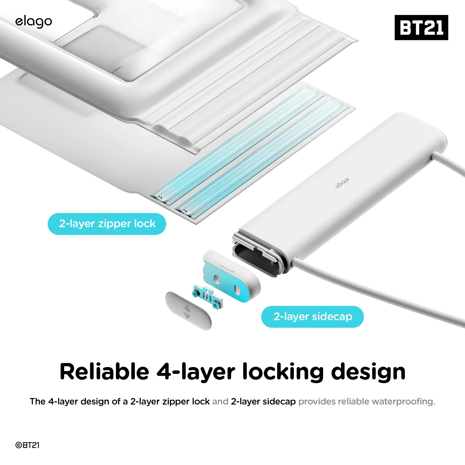 BT21 | elago Waterproof Pouch [7 Styles] - Image 9