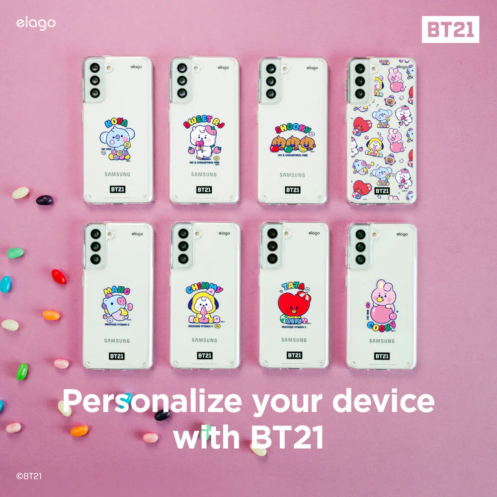 BT21 | elago Jelly Candy Case [8 Styles] - Image 9
