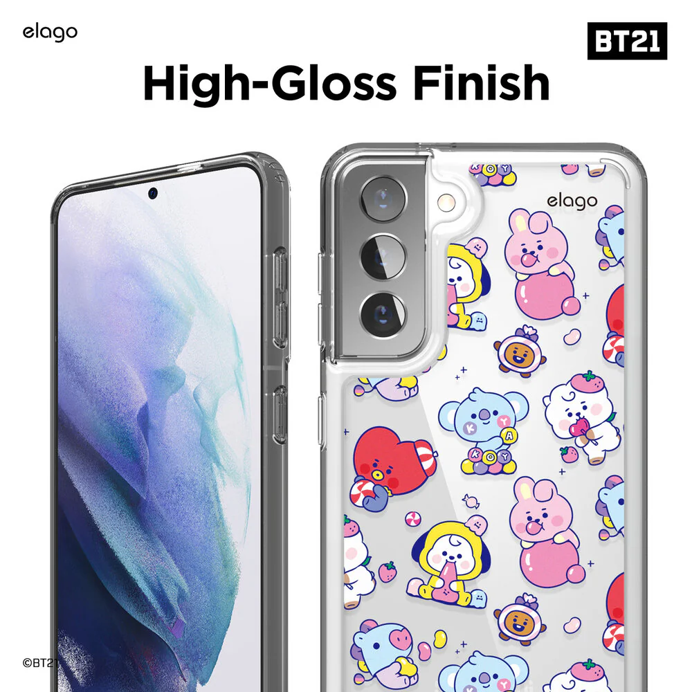 BT21 I elago Galaxy S21 Hybrid Case [8 Styles] - Image 10