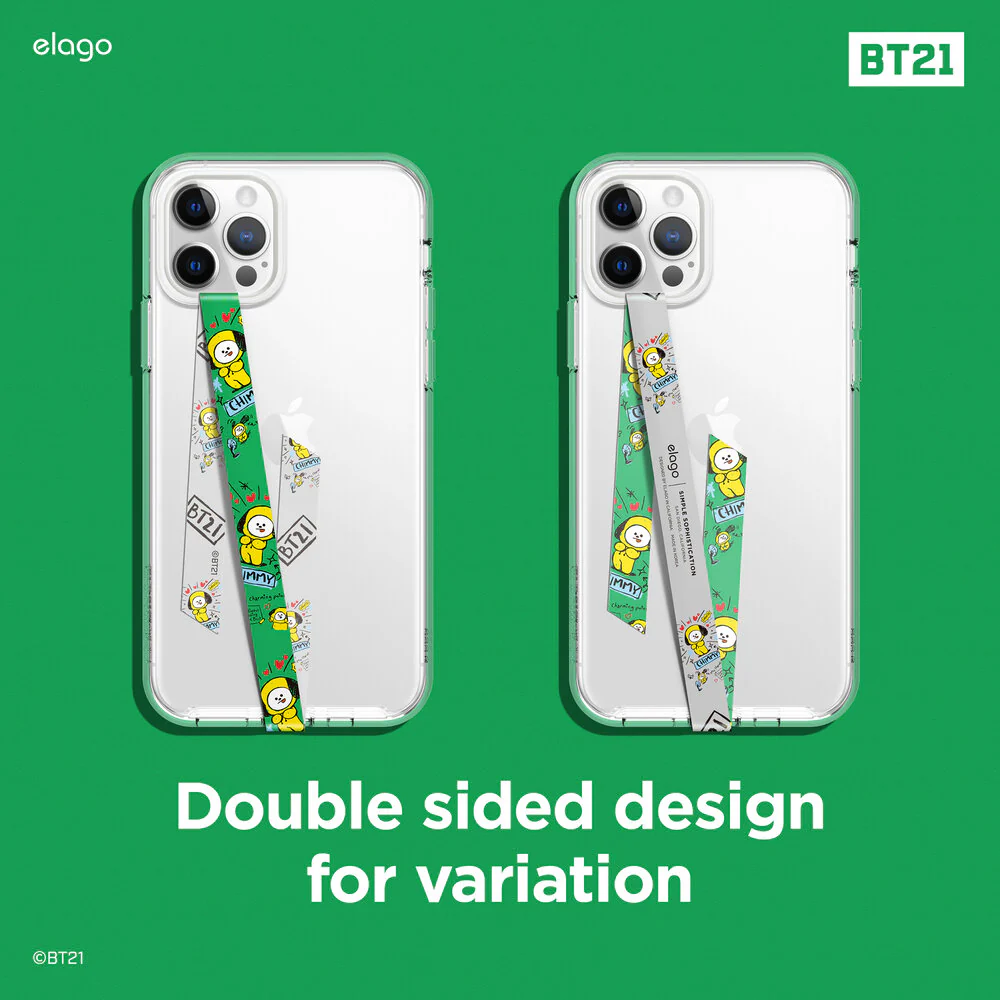 BT21 | elago Phone Strap with Stickers [8 Styles] - Image 13