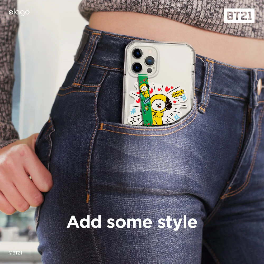 BT21 | elago Phone Strap with Stickers [8 Styles] - Image 14