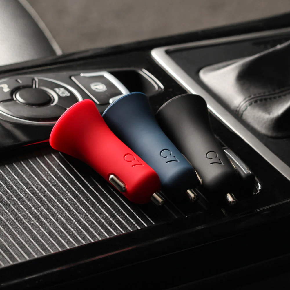 C7 3.1 Amp (2.1 Amp + 1.0 Amp) Dual USB Car Charger - Image 9