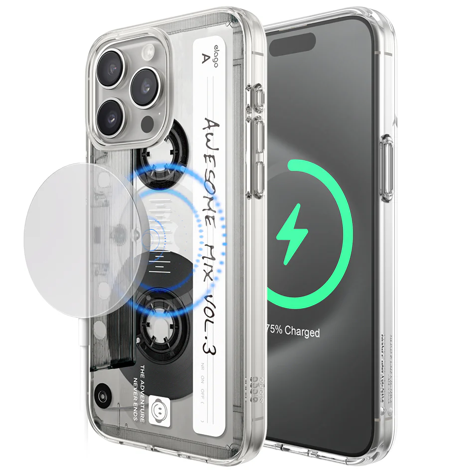 Cassette Tape 2 Monthly elago MagSafe Hybrid Case