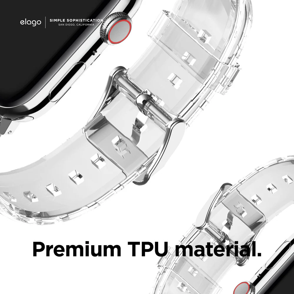 Clear Apple Watch Strap [2 Sizes] - Image 4
