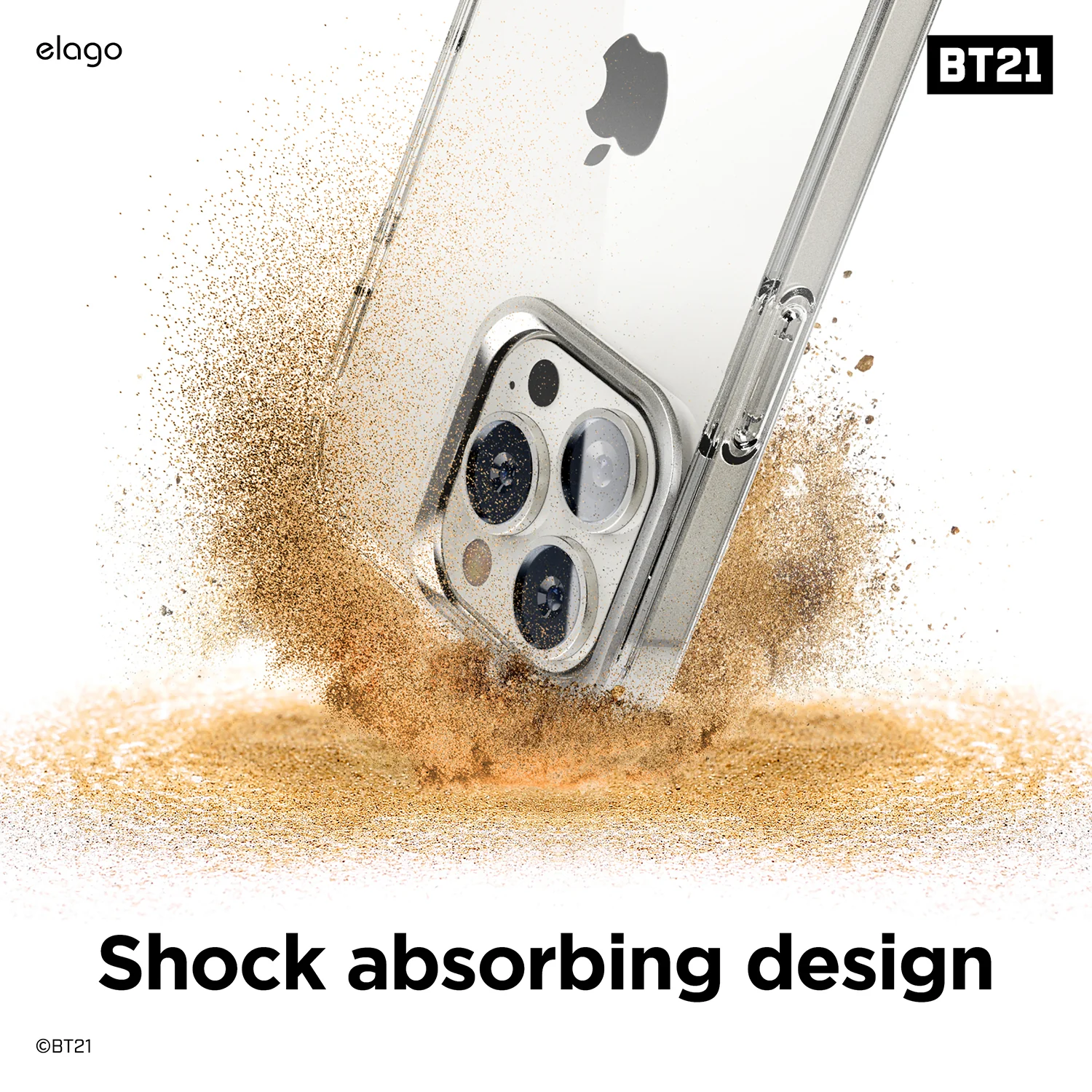 BT21 | elago Flower Case for iPhone 13 Pro - Image 7