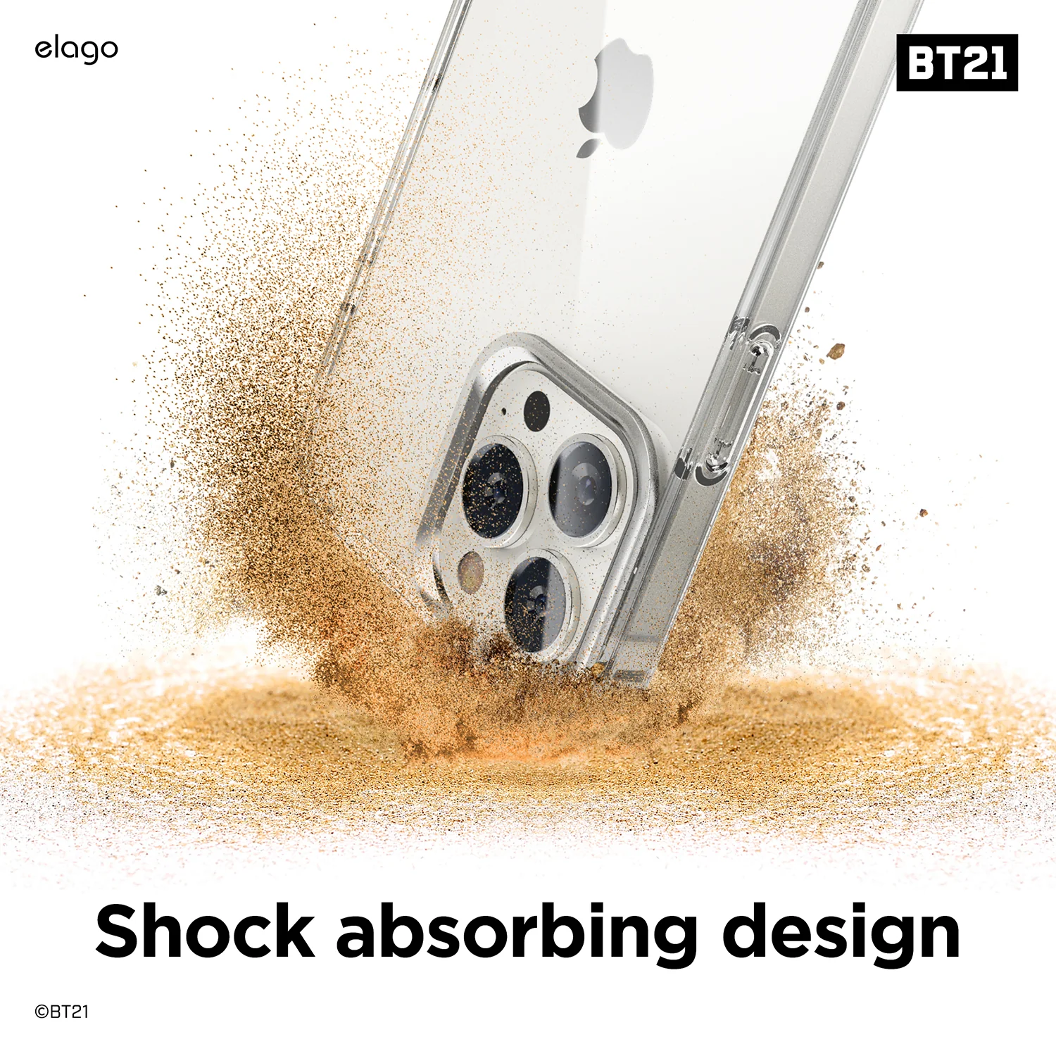 BT21 | elago Flower Case for iPhone 13 Pro Max - Image 7
