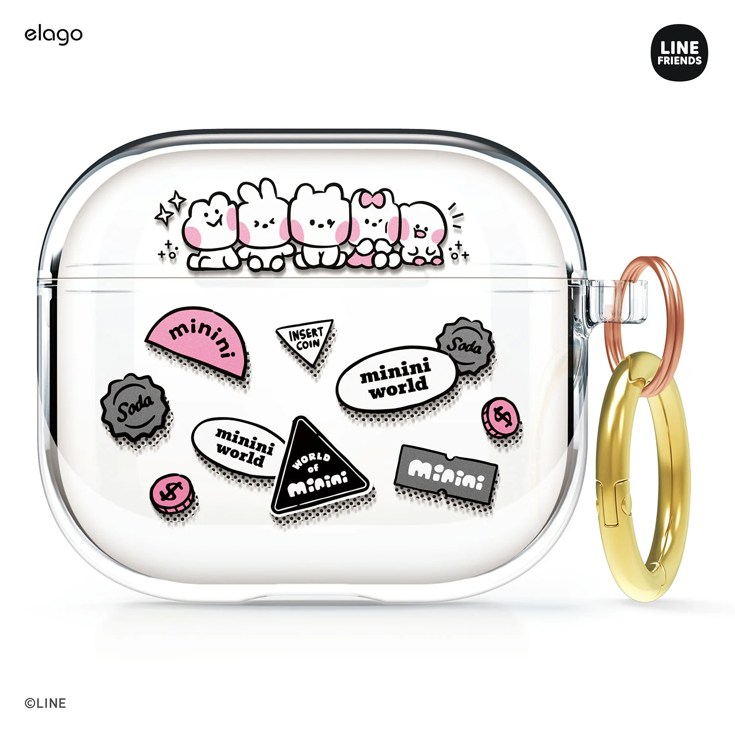 LINE FRIENDS | B&F Collection minini case [2 Styles]