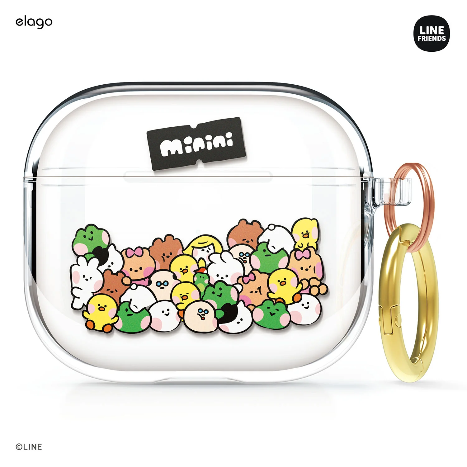 LINE FRIENDS | B&F Collection minini case [2 Styles] - Image 2