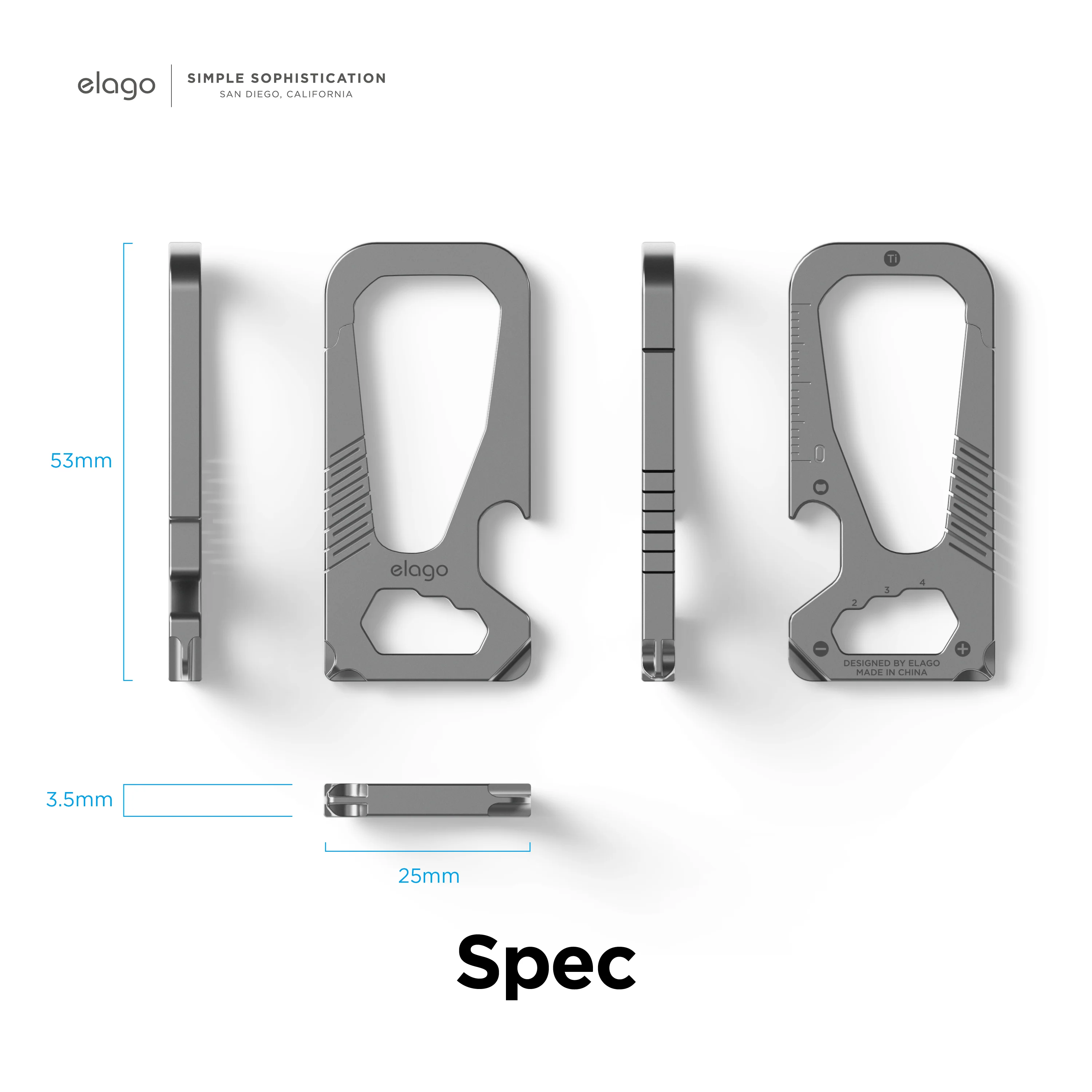 EDC Titanium Carabiner - Image 7