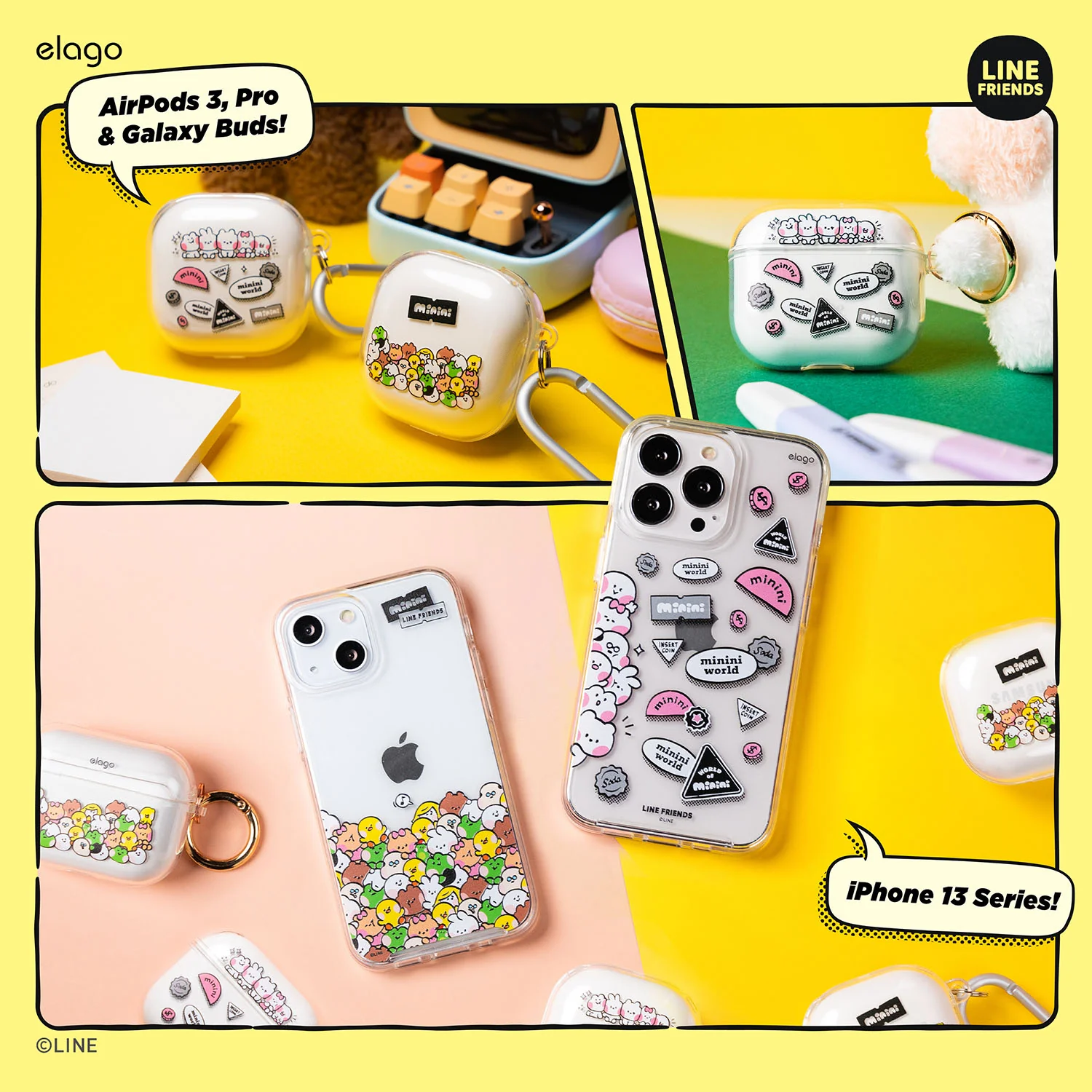 LINE FRIENDS | B&F Collection minini case for iPhone 13 Pro - Image 3