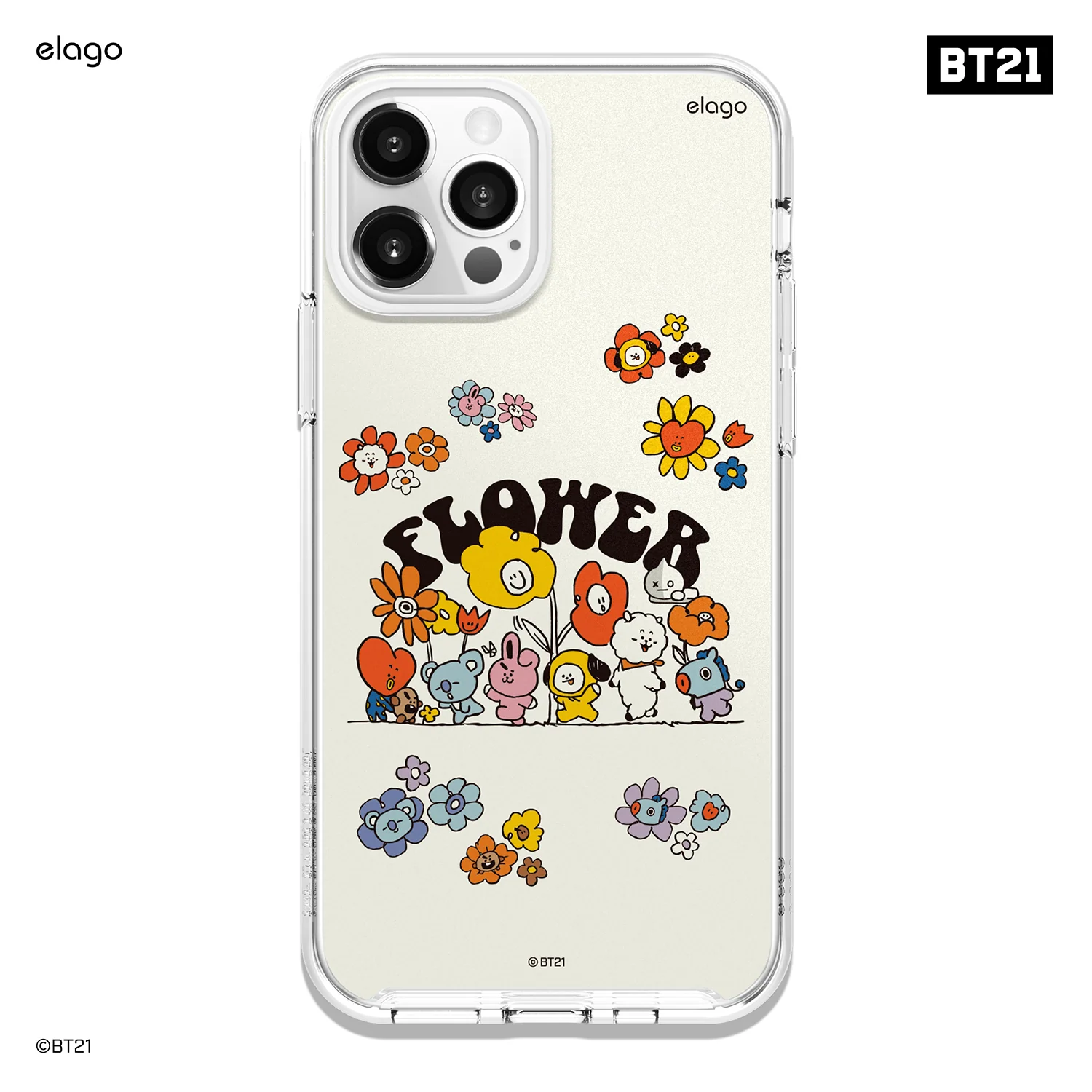 BT21 | elago Flower Case [2 Styles]
