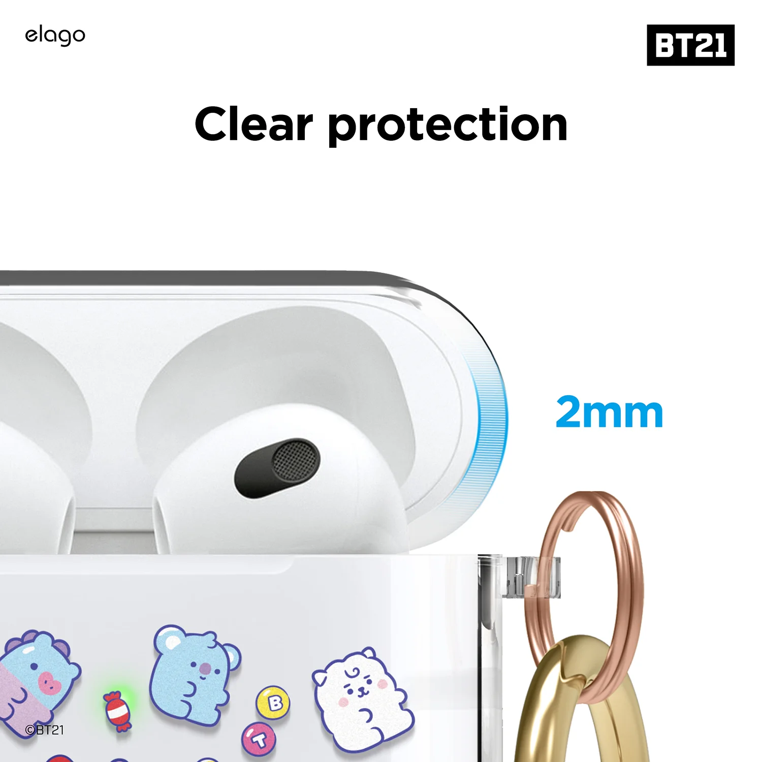 elago | BT21 Jelly Candy Case - Image 3