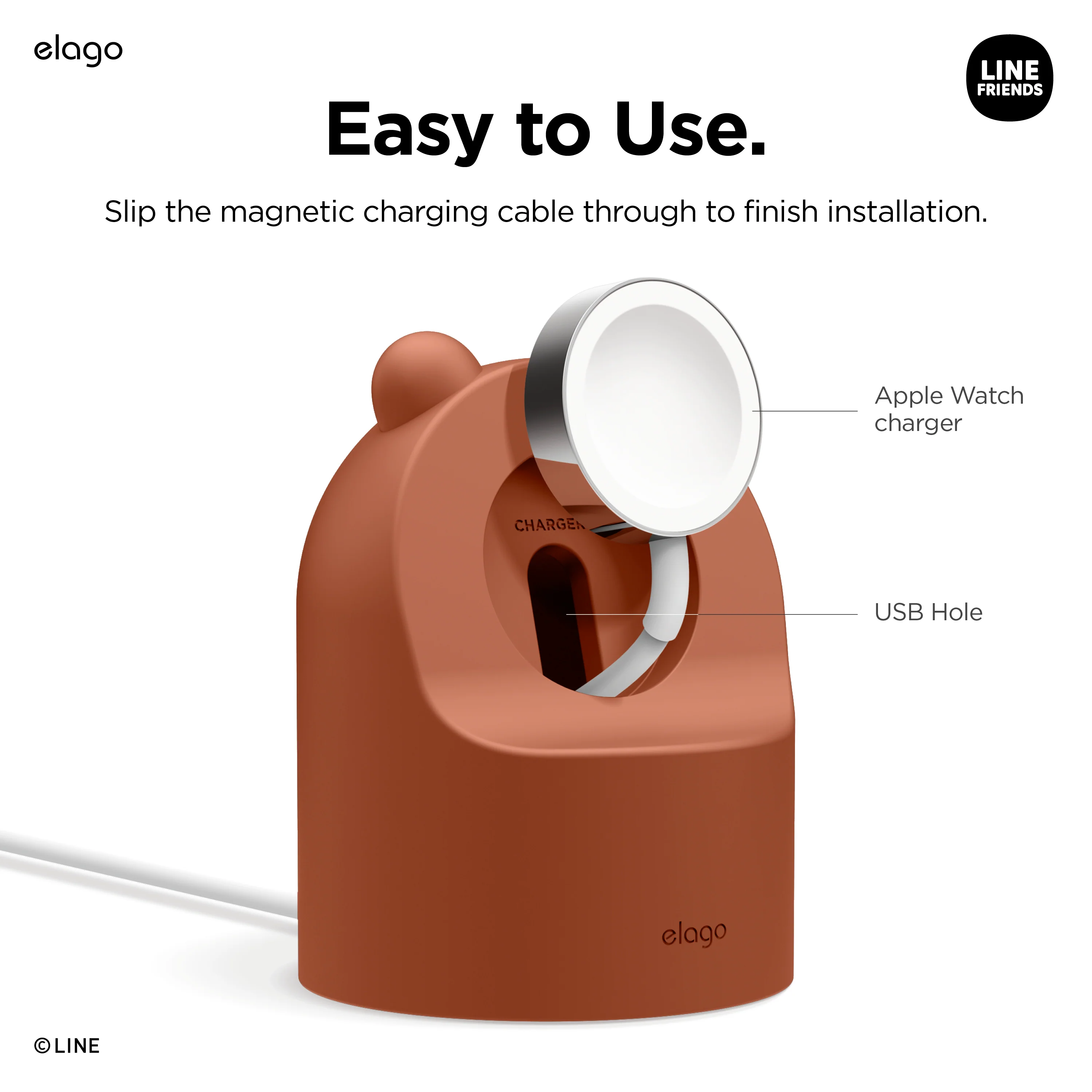 LINE FRIENDS | elago W2 Stand [4 Styles] - Image 7