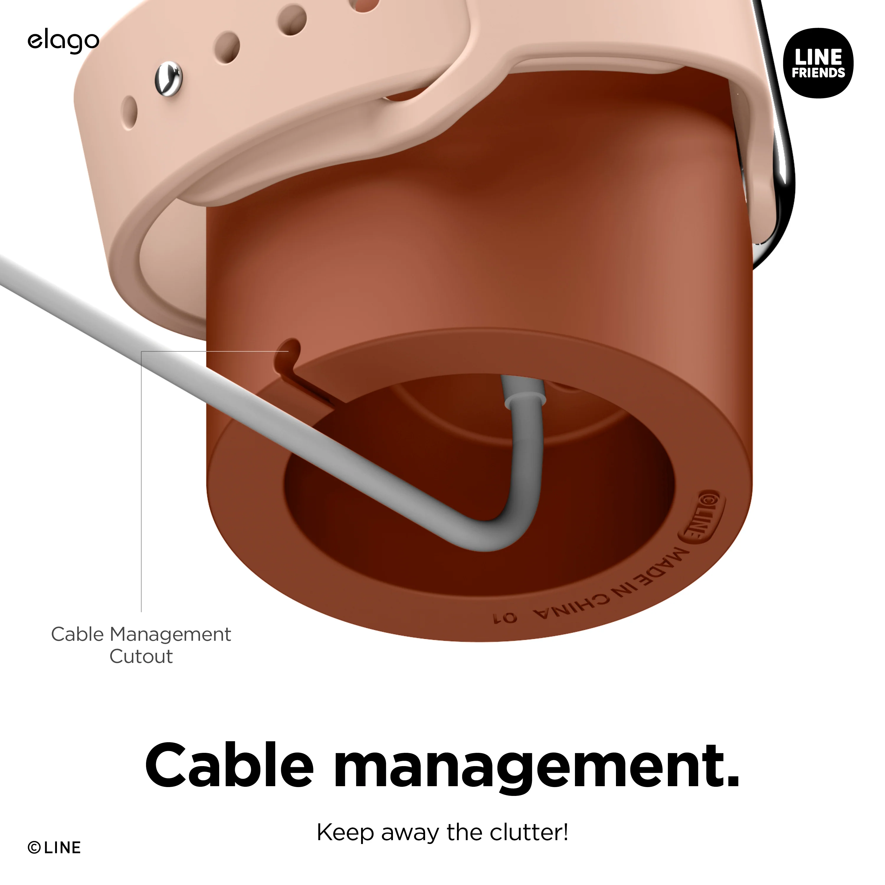 LINE FRIENDS | elago W2 Stand [4 Styles] - Image 8