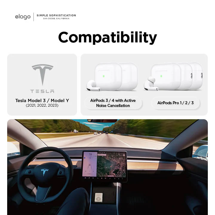 elago W6 Tesla Charging Stand for AirPods - Image 2