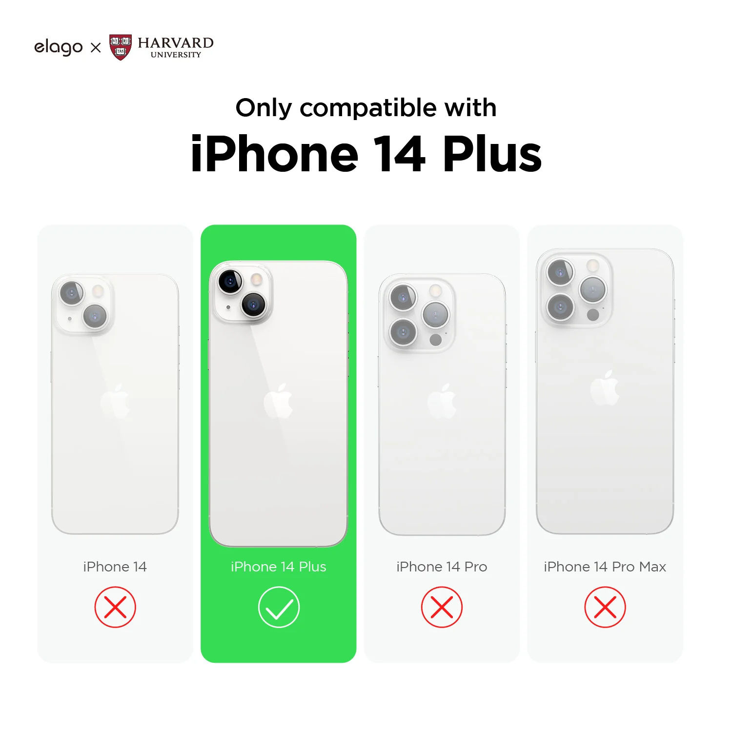 elago X Harvard Case for iPhone 14 Plus - Image 5