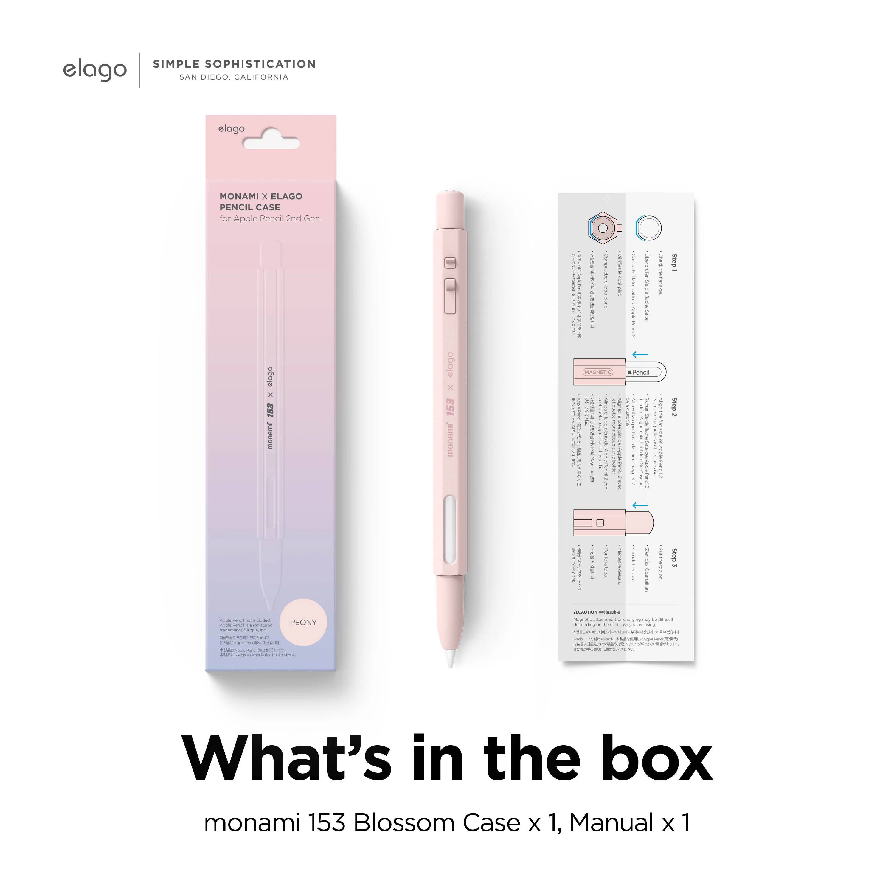 elago X MONAMI Case [Peony Pink] - Image 7