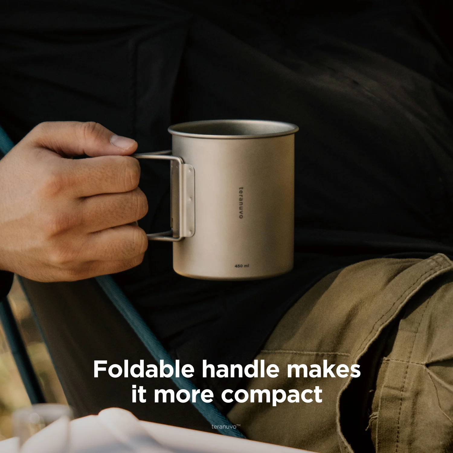 elago X Rockland Titanium Mug 450ML - Image 4