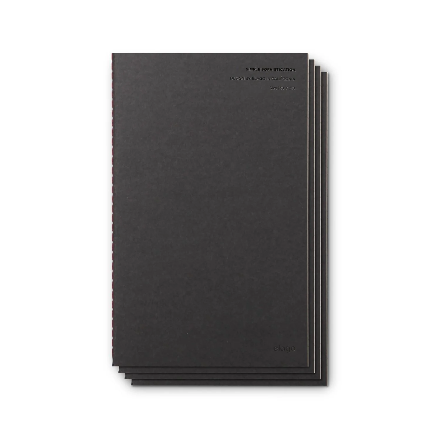 Handcrafted Notebook 40 Sheets, 6mm Lined, 4pcs [3 Sizes] - Image 10