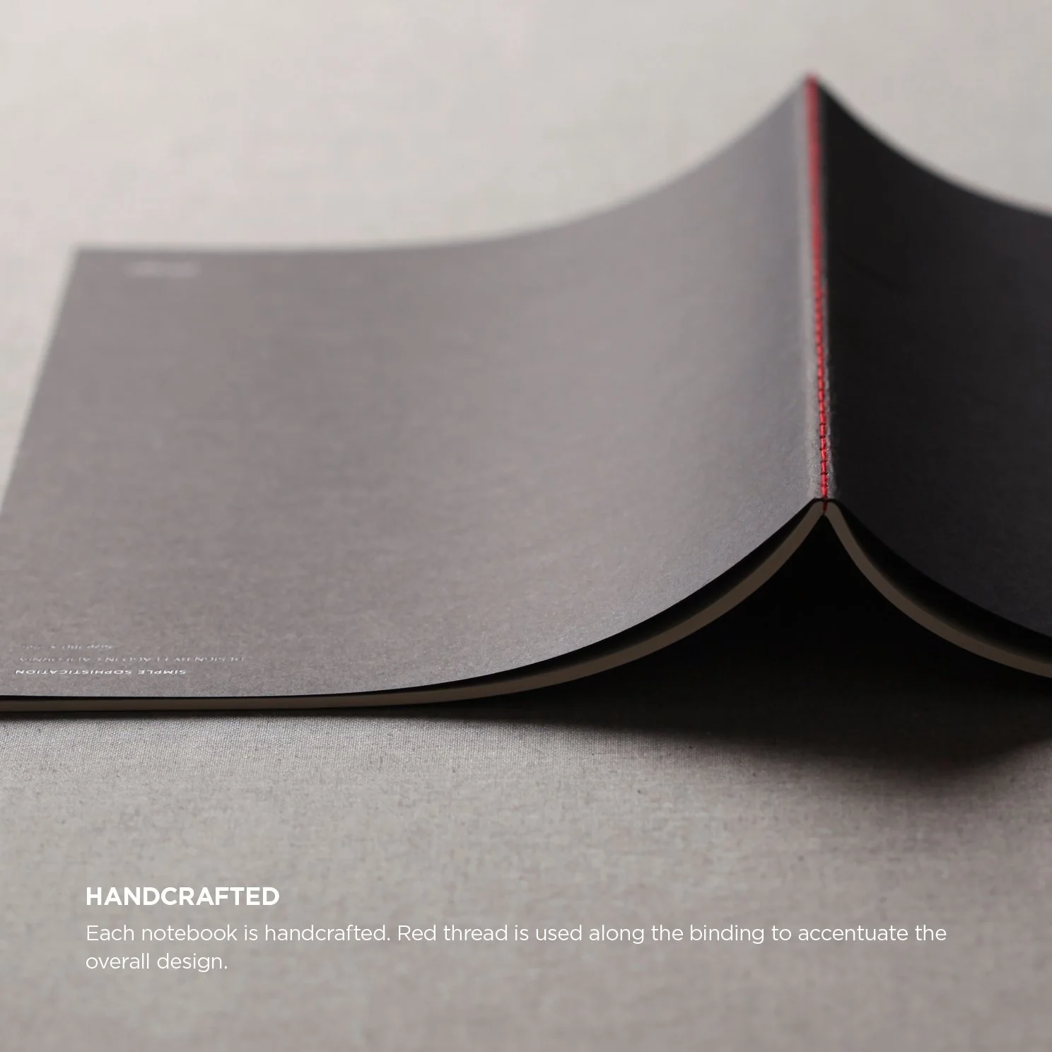 Handcrafted Notebook 40 Sheets, 6mm Lined, 4pcs [3 Sizes] - Image 4