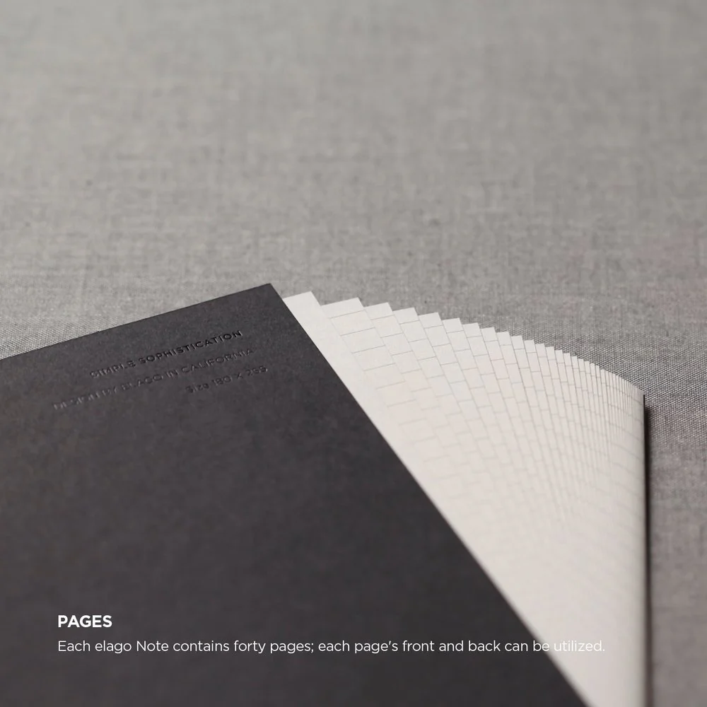 Handcrafted Notebook 40 Sheets, 6mm Lined, 4pcs [3 Sizes] - Image 6