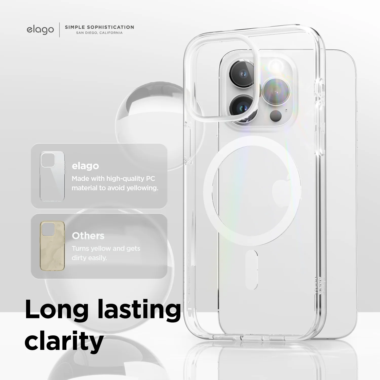 Monthly elago Hard Disk Drive MagSafe Hybrid Case for iPhone 15 Pro Max - Image 4