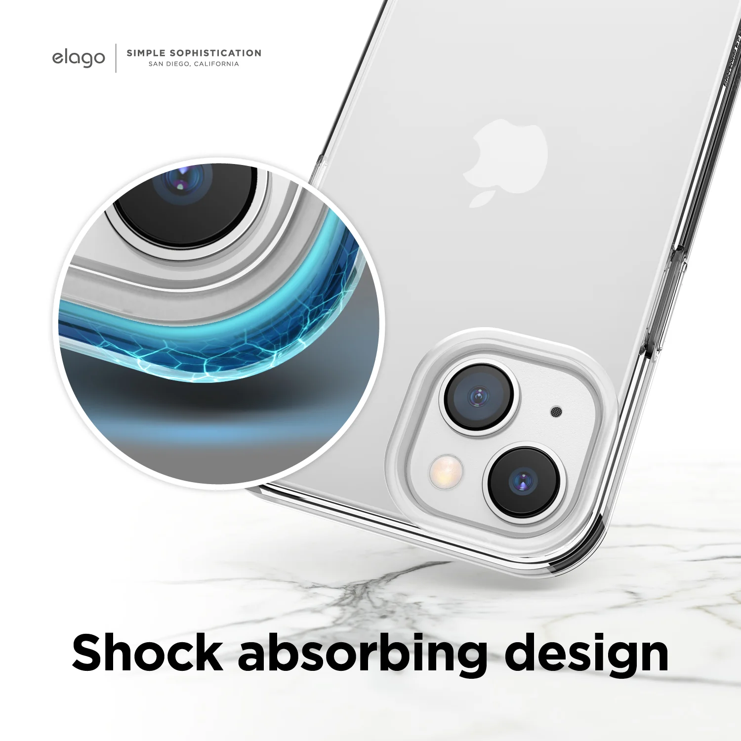 Hybrid Clear Case for iPhone 14 - Image 7