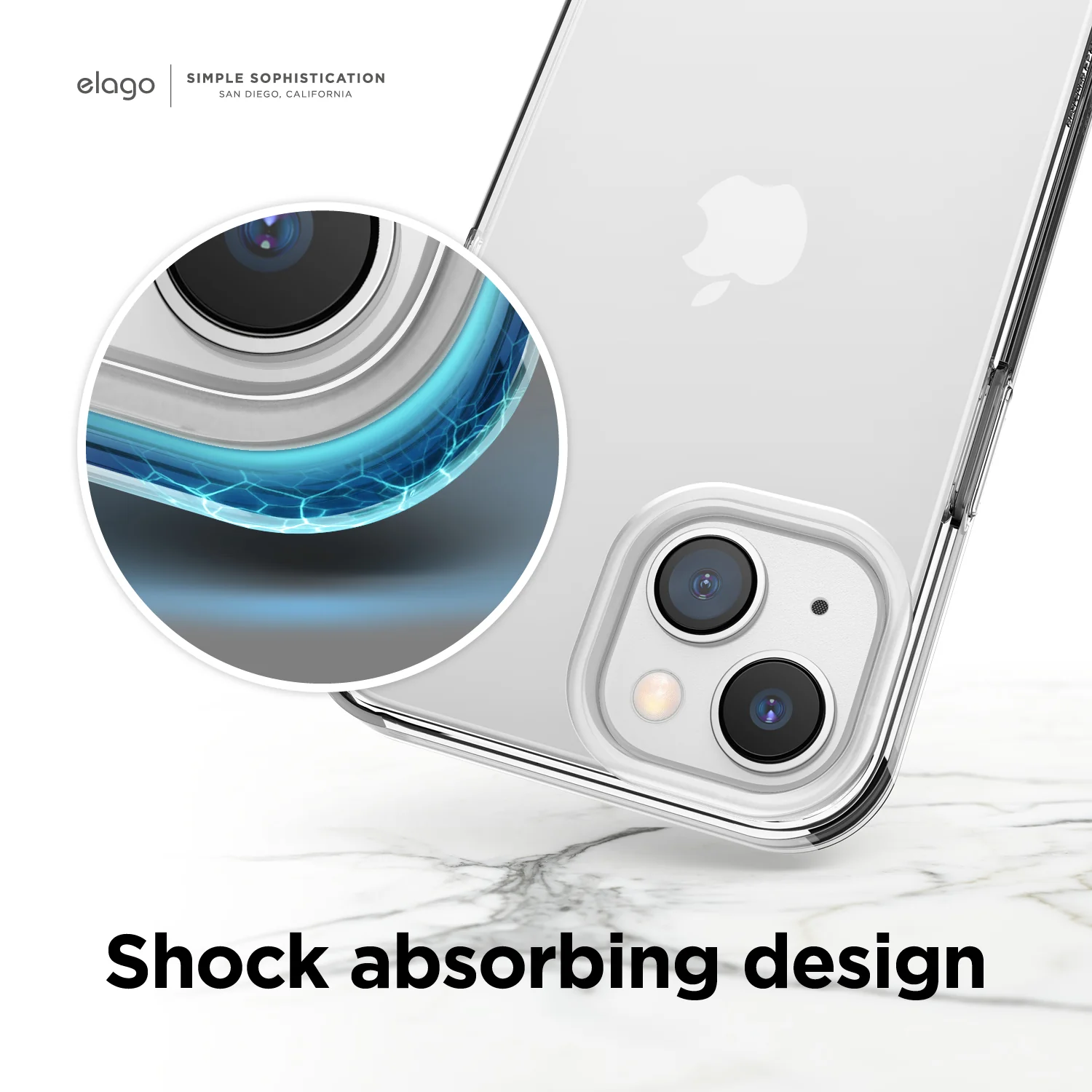 Hybrid Clear Case for iPhone 14 Plus - Image 7