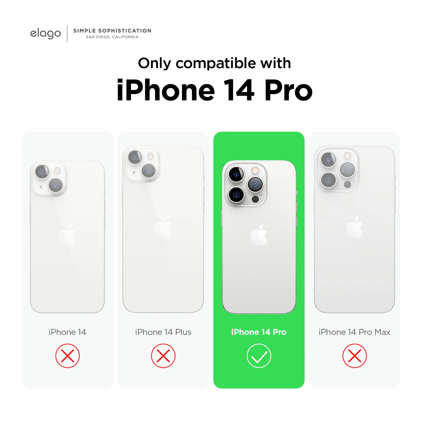 Hybrid Clear Case for iPhone 14 Pro - Image 5