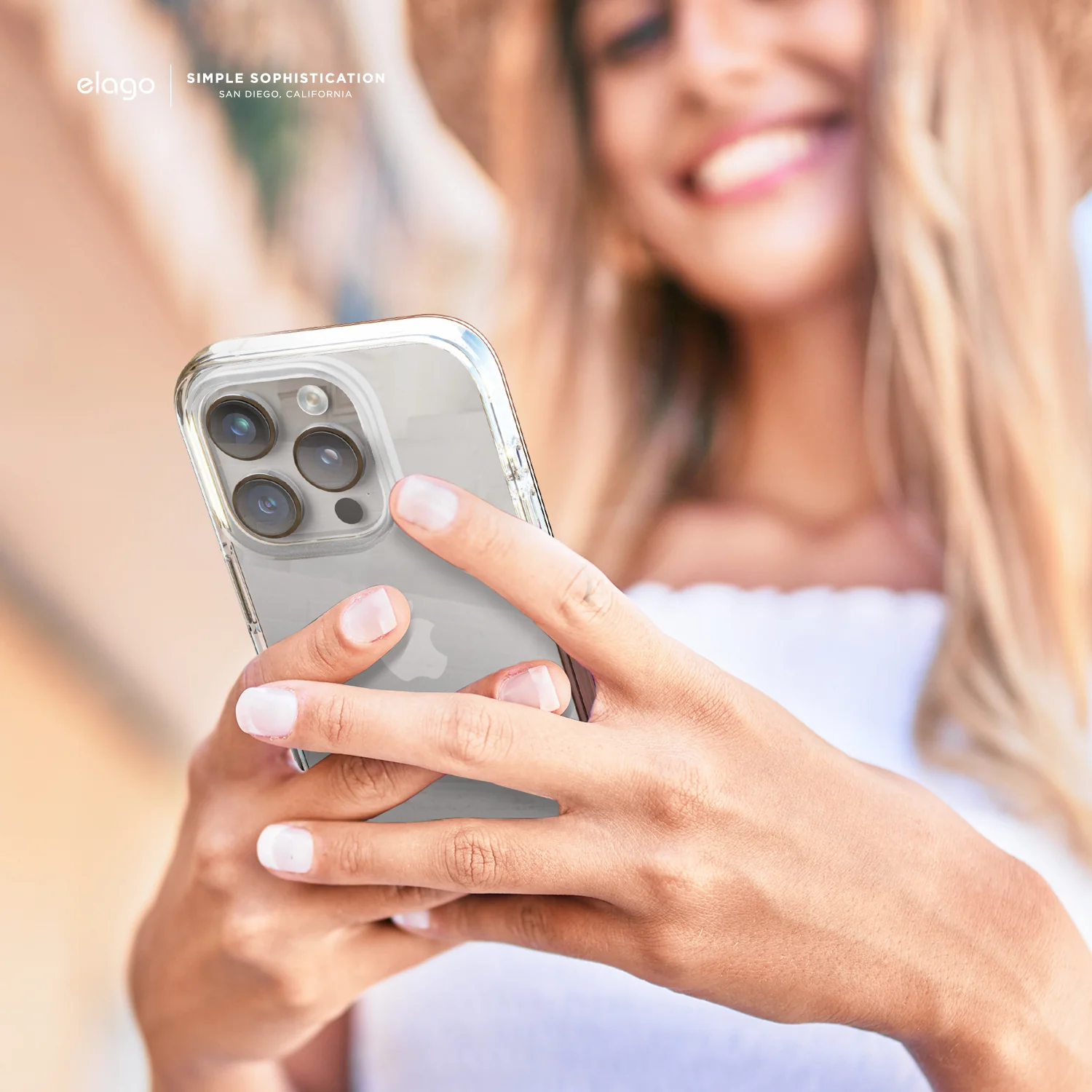 Hybrid Clear Case for iPhone 15 Pro - Image 10