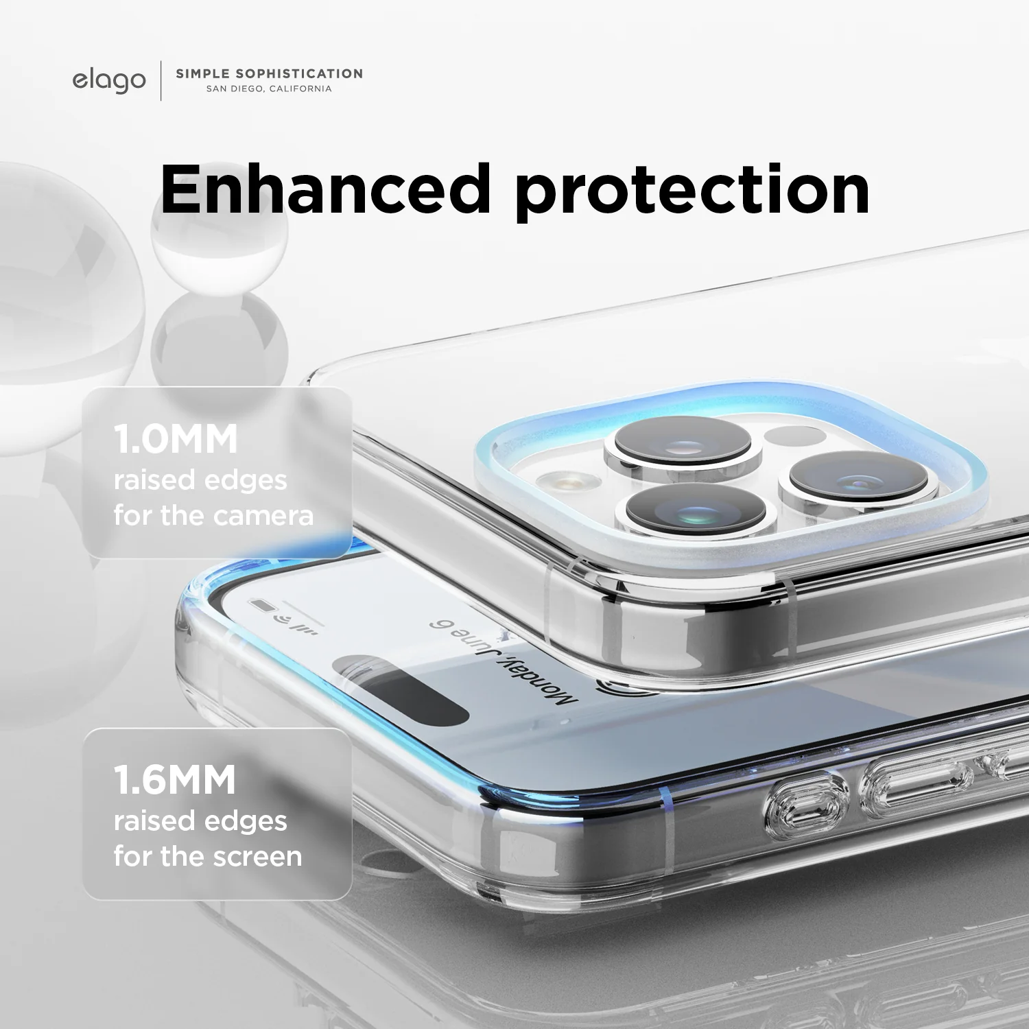 Hybrid Clear Case for iPhone 15 Pro Max - Image 5